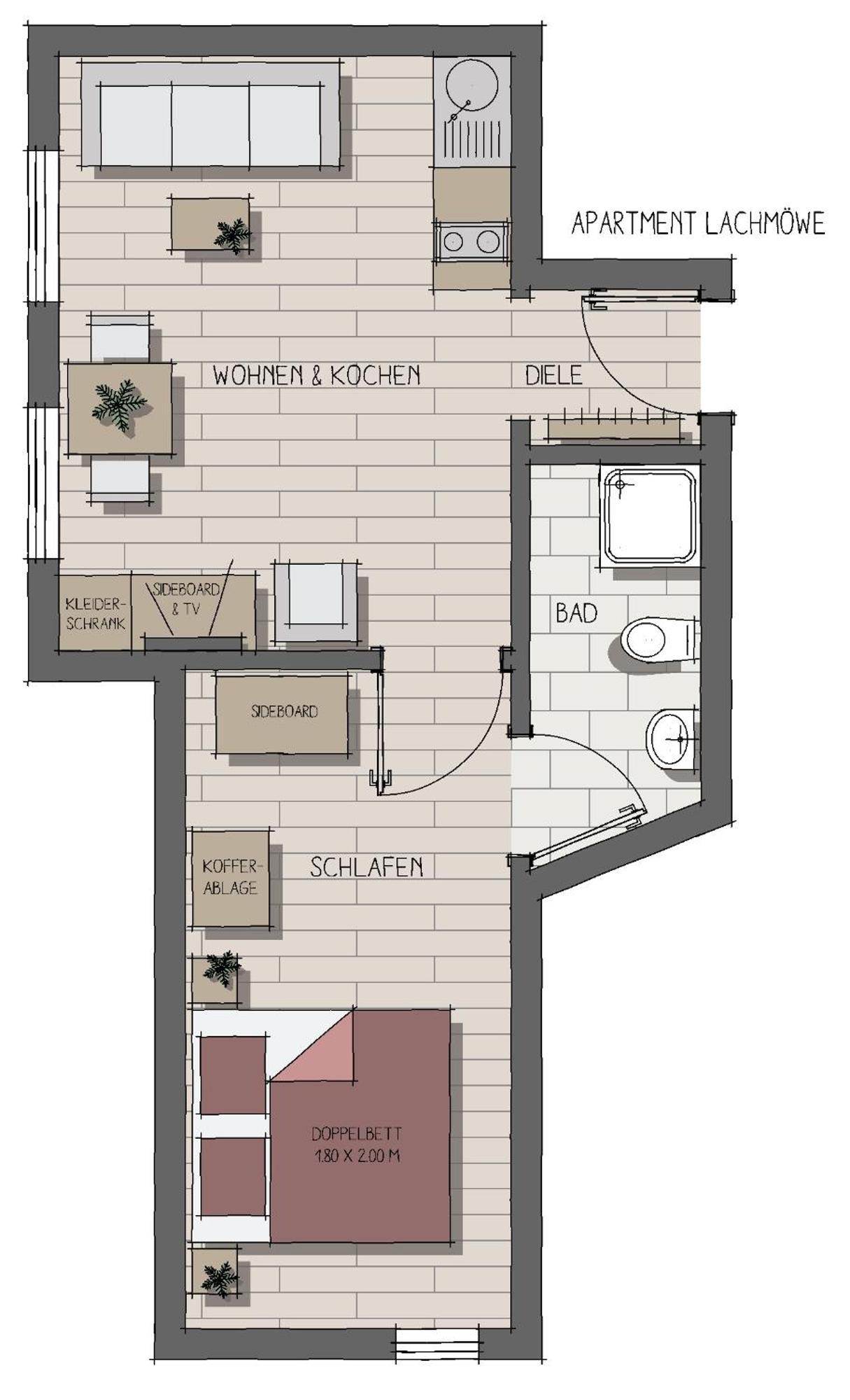 Apartmenthaus Moewenschrei Insel Poel Esterno foto