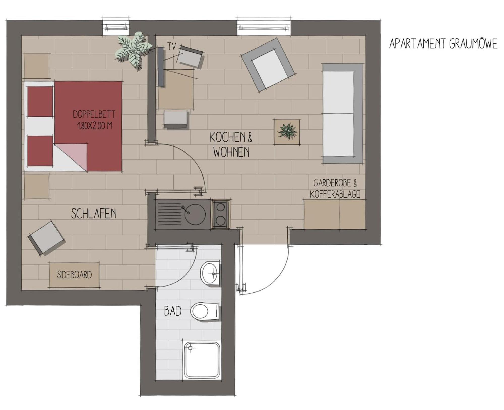 Apartmenthaus Moewenschrei Insel Poel Esterno foto